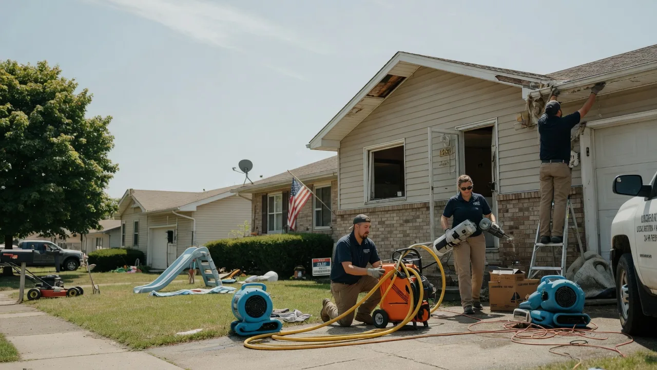 Water Damage Restoration in Reeseville, WI near me